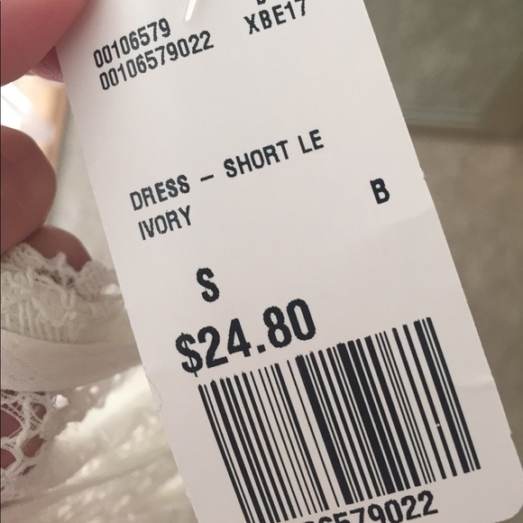 White lace summer dress forever 21 - Picture 4 of 4