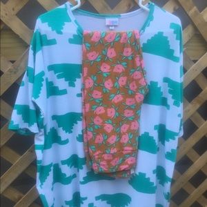 NWT Small Irma with OS leggings outfit