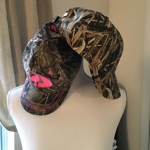 Two Mossy Oak Hat Hats His and Hers