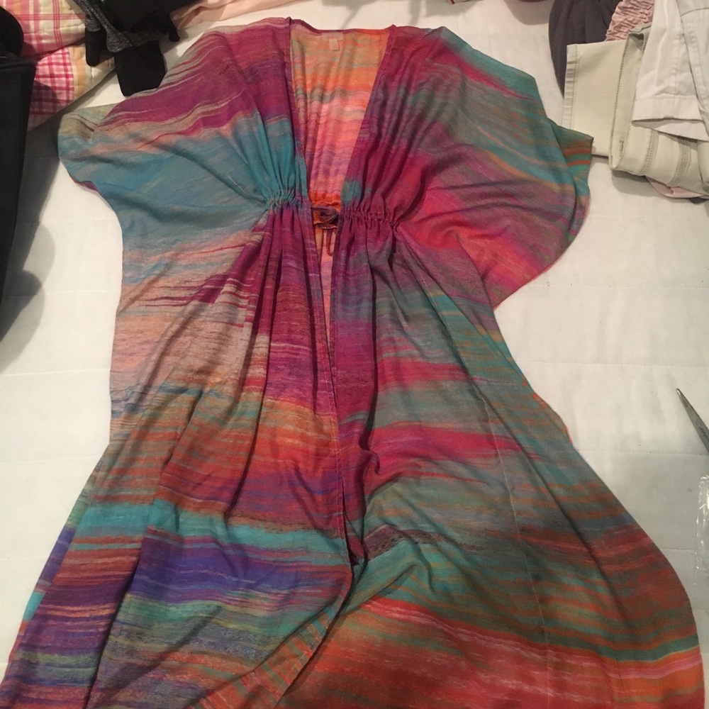 Price Drop!! Colorful, soft, kimono wrap