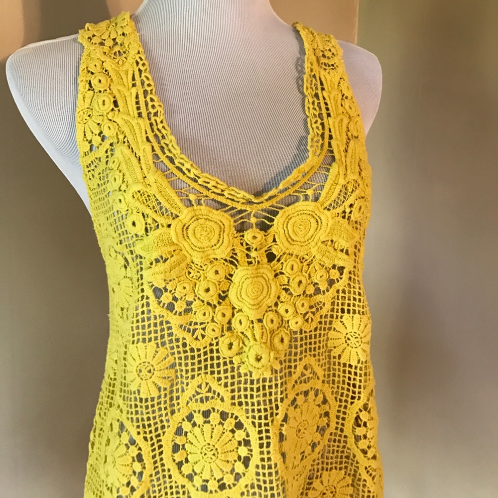 Anthro Yoana Baraschi Crochet Tank