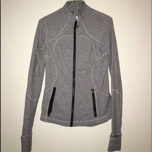 Lululemon Gray Zip-up