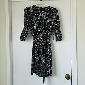 NWT Express Portofino button-up shirt dress