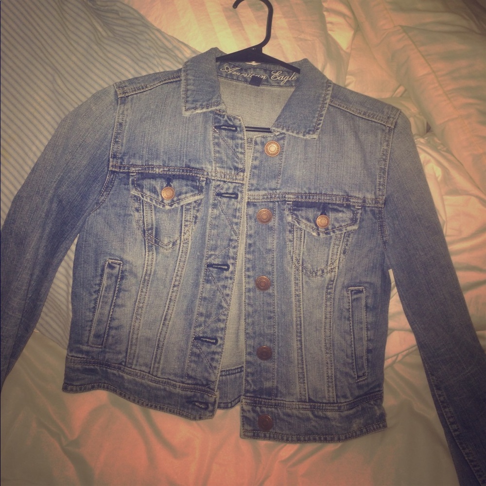 Jean jacket denim jacket