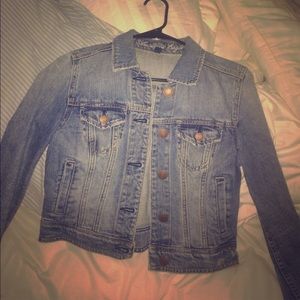 Jean jacket denim jacket