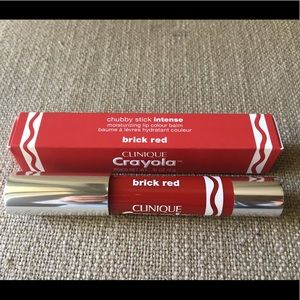 Clinique crayola chubby stick in brick red