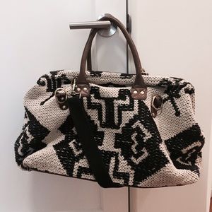 Anthroplogie Jasper & Jeera Overnight bag.