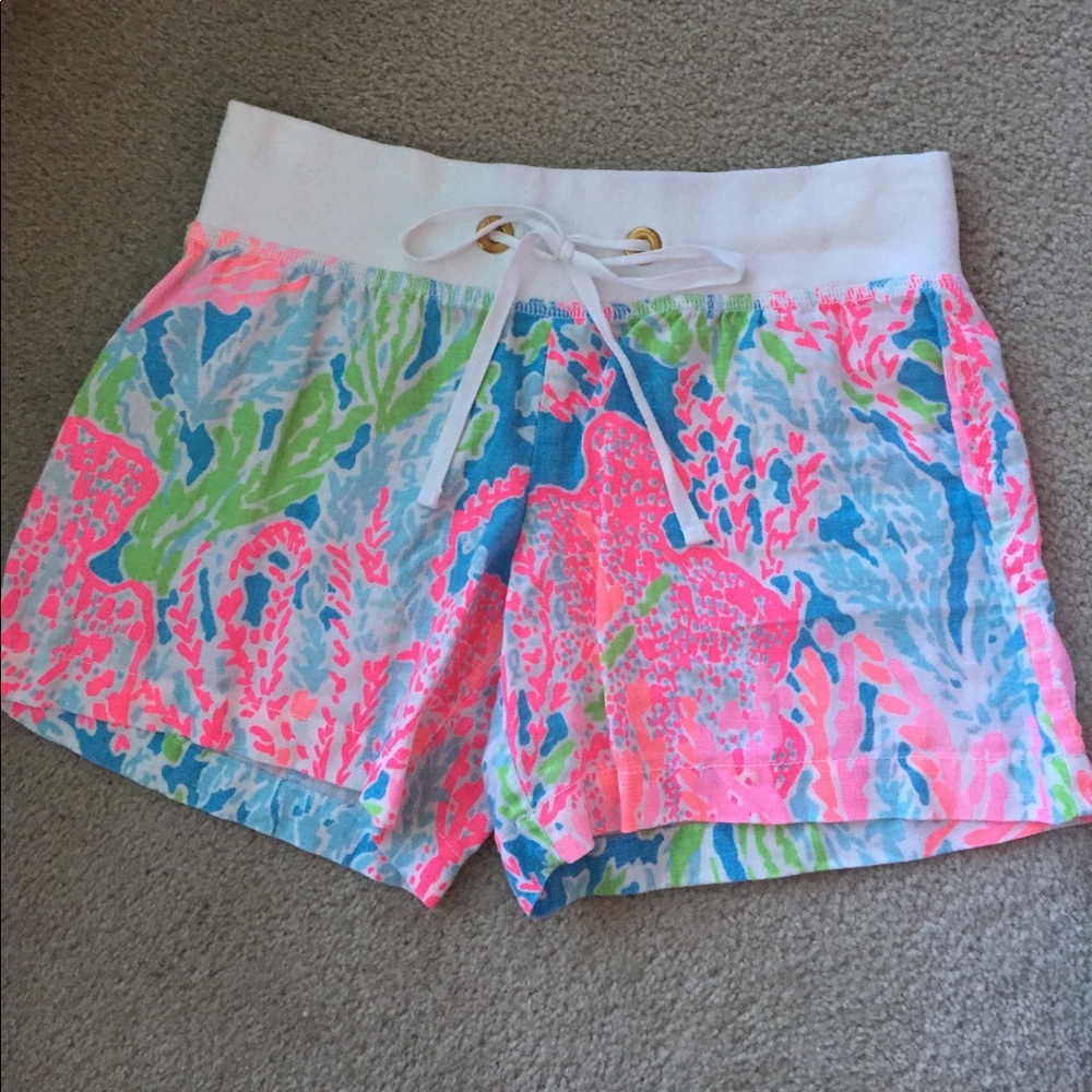 Lilly Pulitzer linen shorts