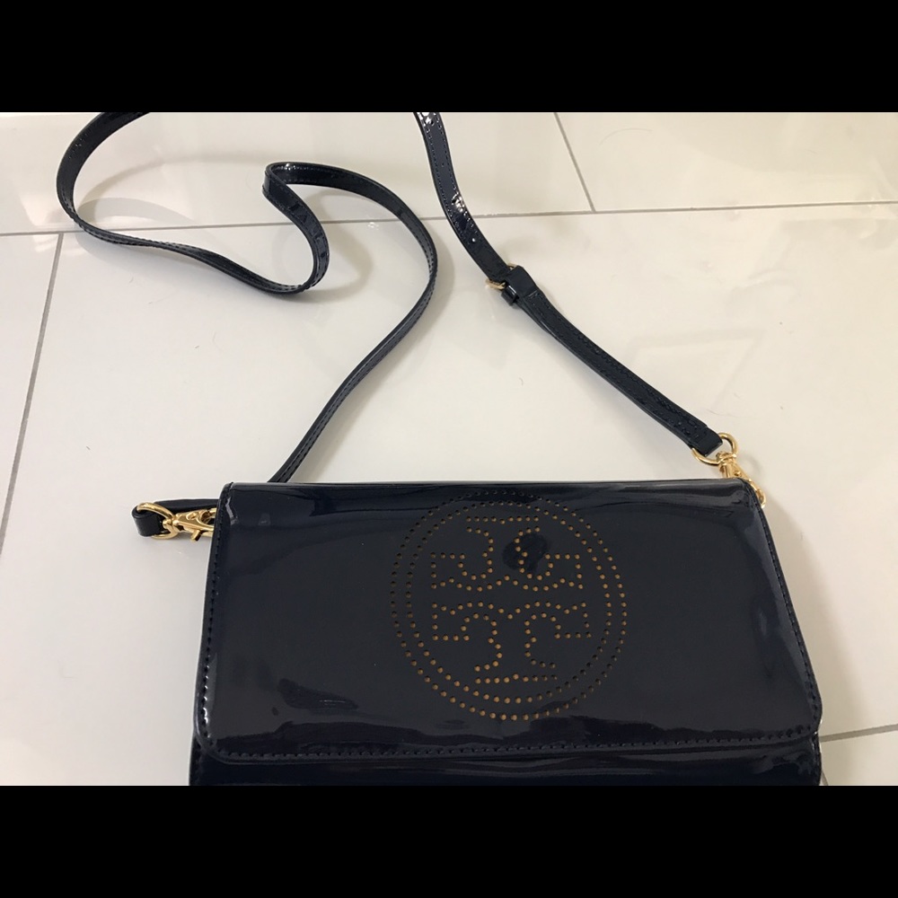 Tory Burch Perforated Logo Cross-body