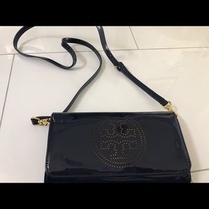 Tory Burch Perforated Logo Cross-body