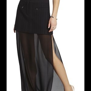 BCBG Max Azria Kendall Maxi Skirt Black