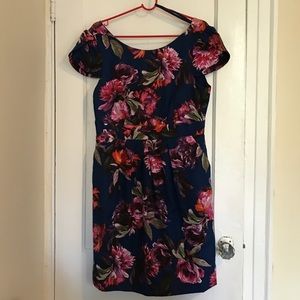 Anthropologie floral dress