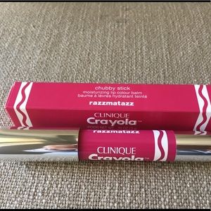 Clinique Crayola chubby stick in Razzmatazz