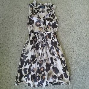 Leopard print dress