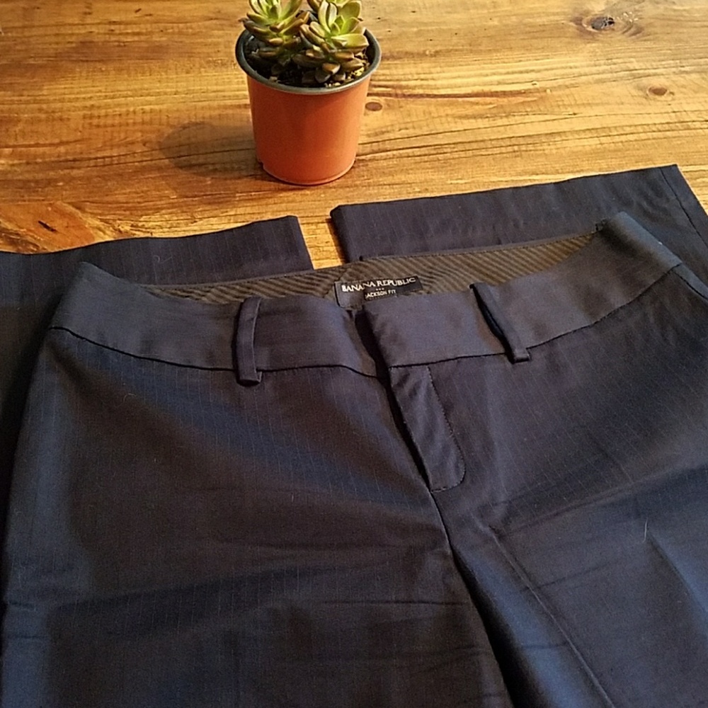 Banana Republic Jackson pinstripe pants