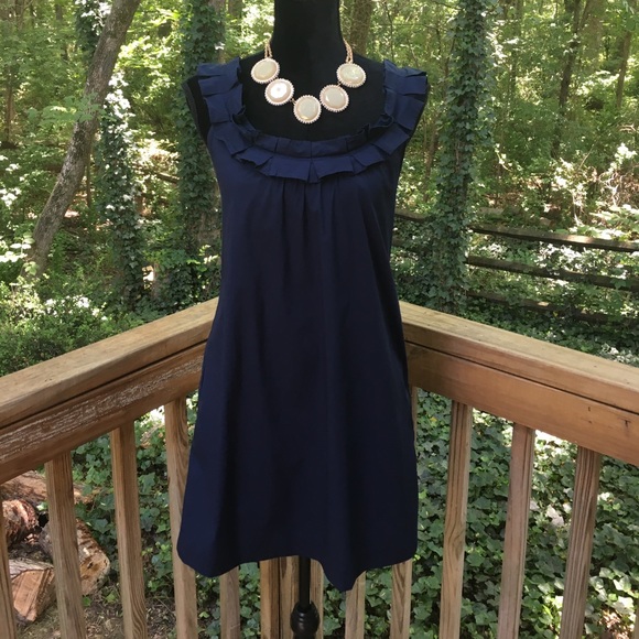 Anthropologie Dresses & Skirts - Anthropologie navy blue fei dress