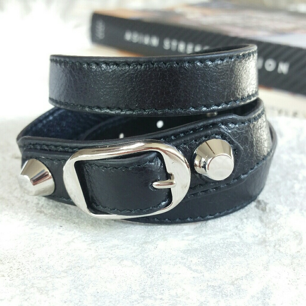 ❤️HP❤️ BALENCIAGA classic arena wrap bracelet