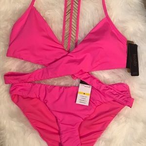 🆕 Laundry by Shelli Segal Beaded Bikini