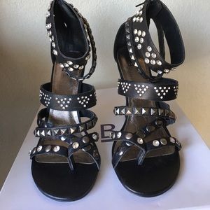 Bakers Rhinestone Studded Heels Size 8 1/2