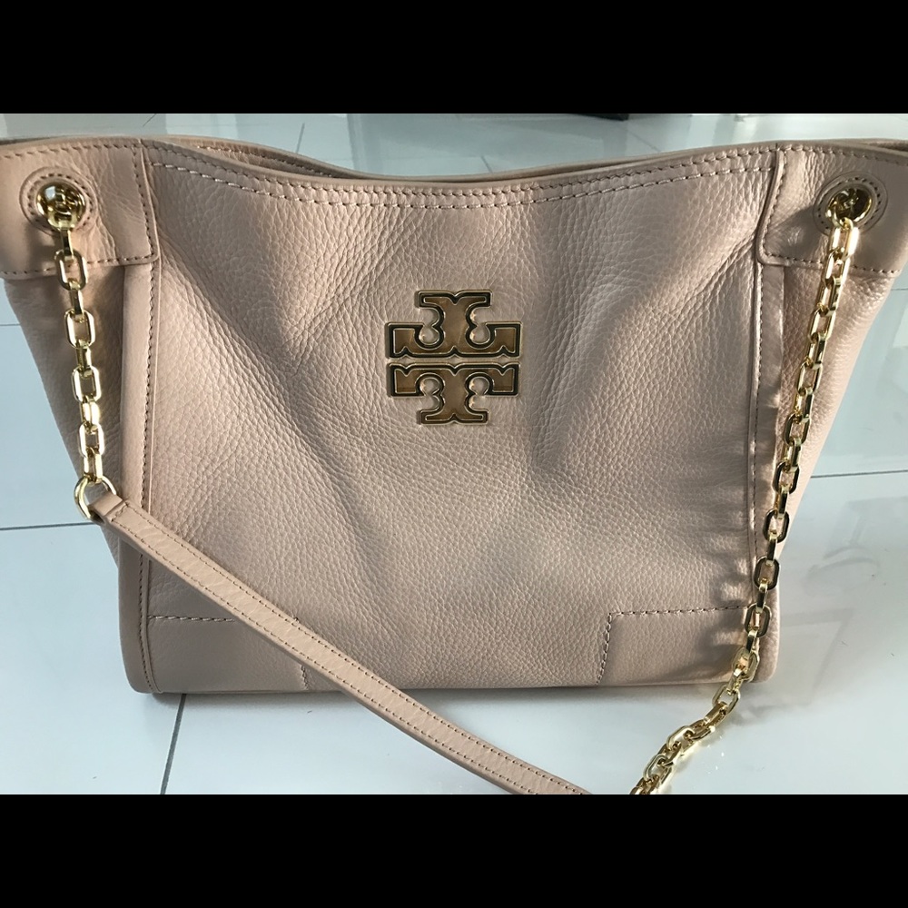 Authentic Tory Burch Britten Slouchy Tote