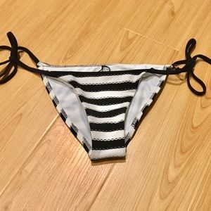 Wildfox Black White Bikini Bottom