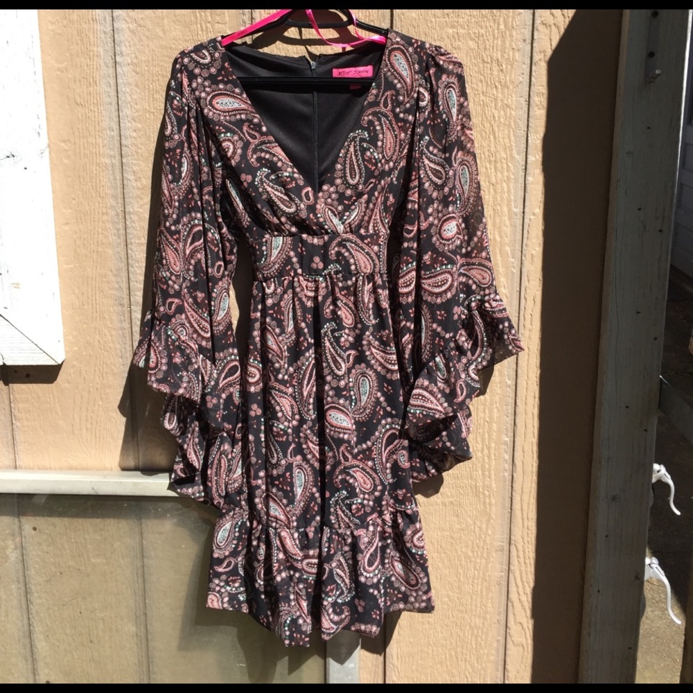 ALL MUST GO Bestey Johnson Paisley Dress