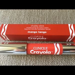 Clinique Crayola chubby stick 'mango tango'