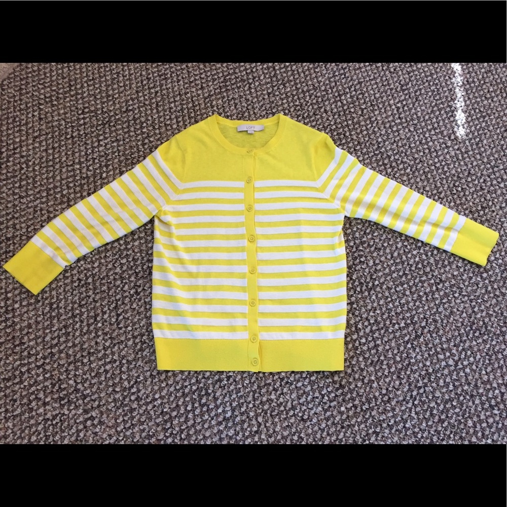 Ann Taylor Loft light cardigan