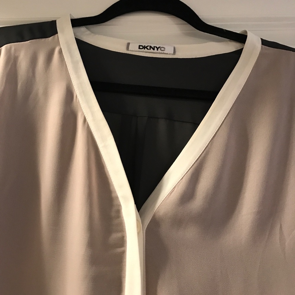Colorblock blouse - Picture 3 of 4