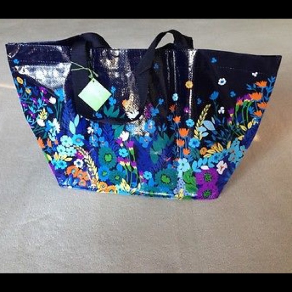 Vera Bradley Midnight Blues Large Tote/Beach Bag