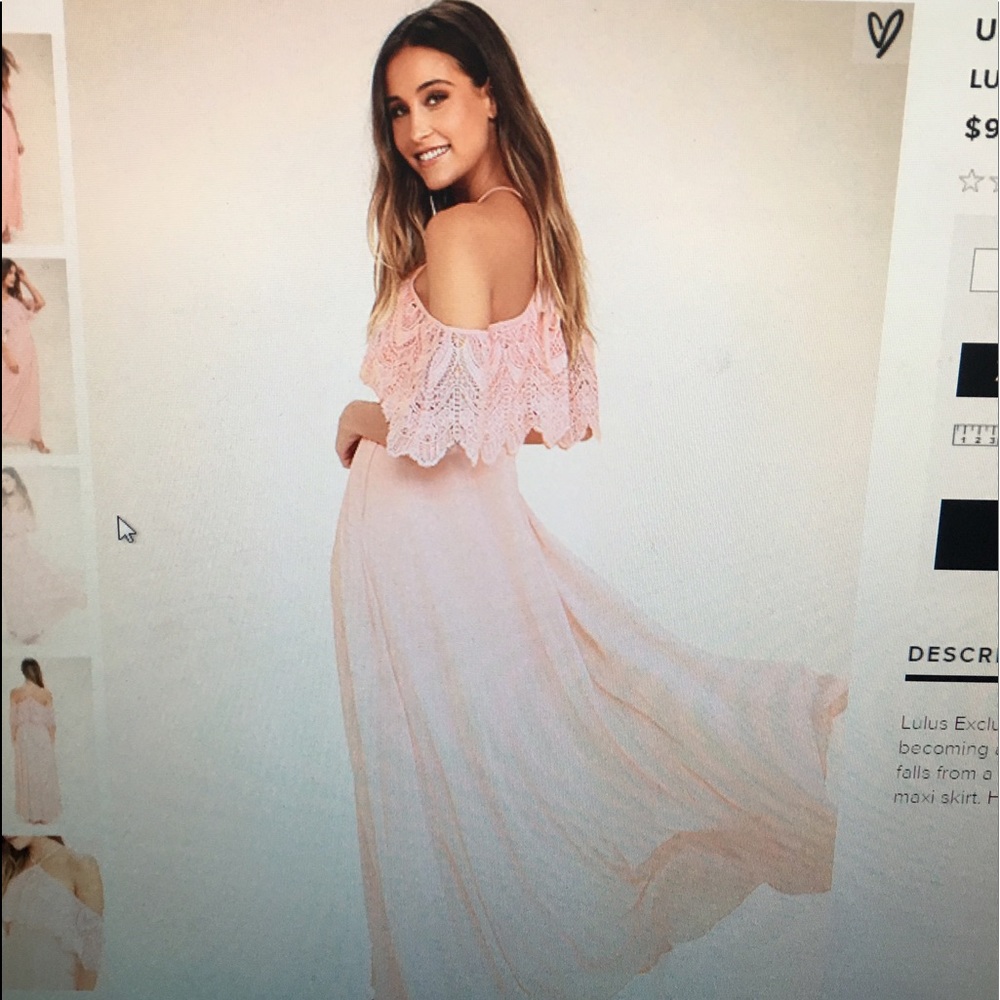Unmatched Beauty Lulus dress