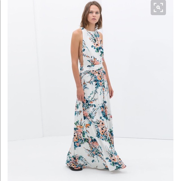Zara Trafaluc Floral Dress - Picture 1 of 4