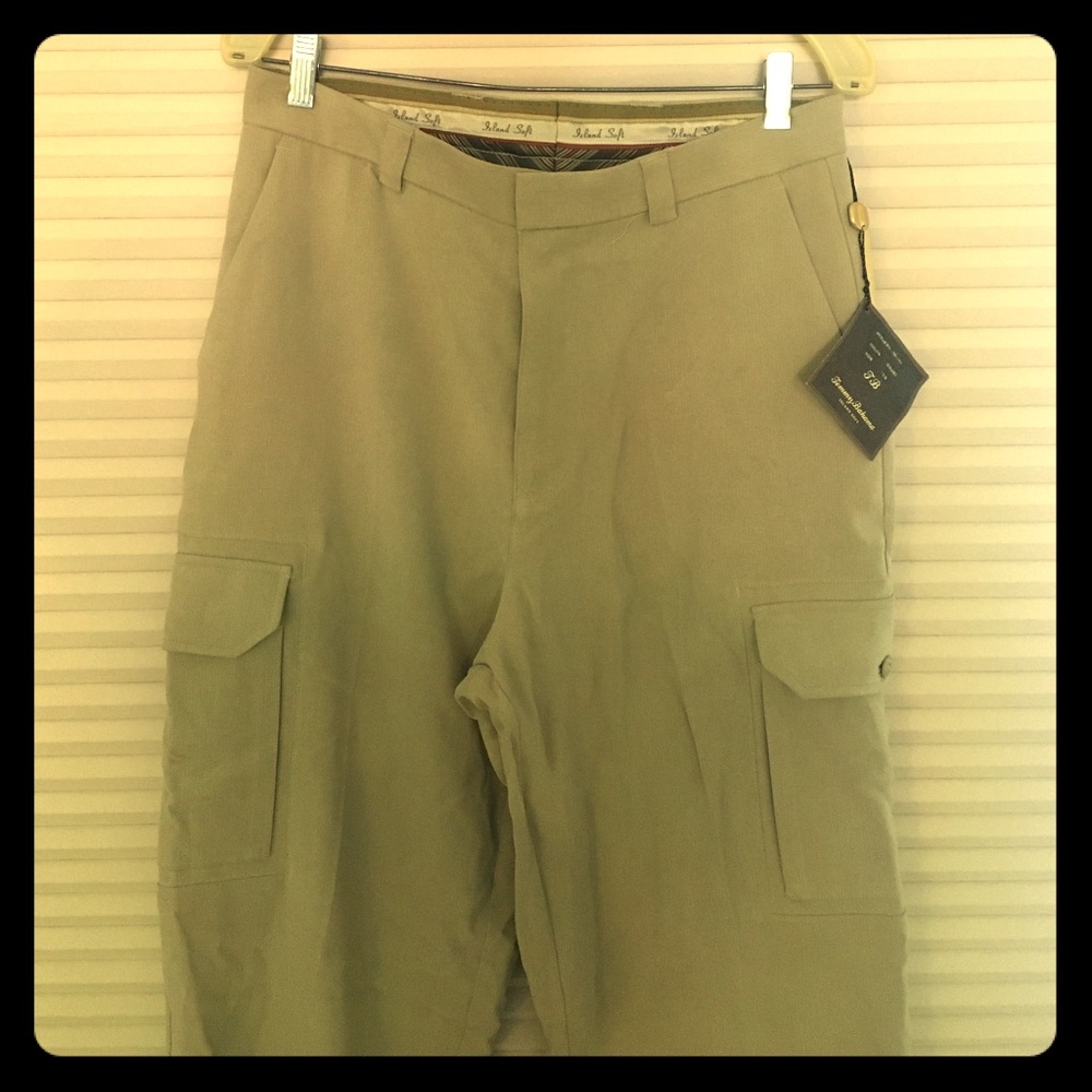 Men's dress cargo khaki pants
