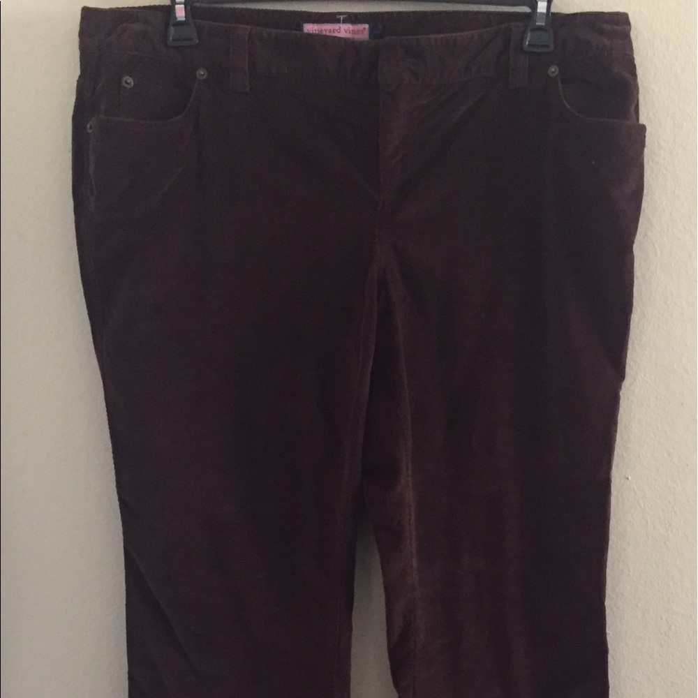 Vineyard Vines Size 16 corduroy Straight Leg Pants - Picture 2 of 4