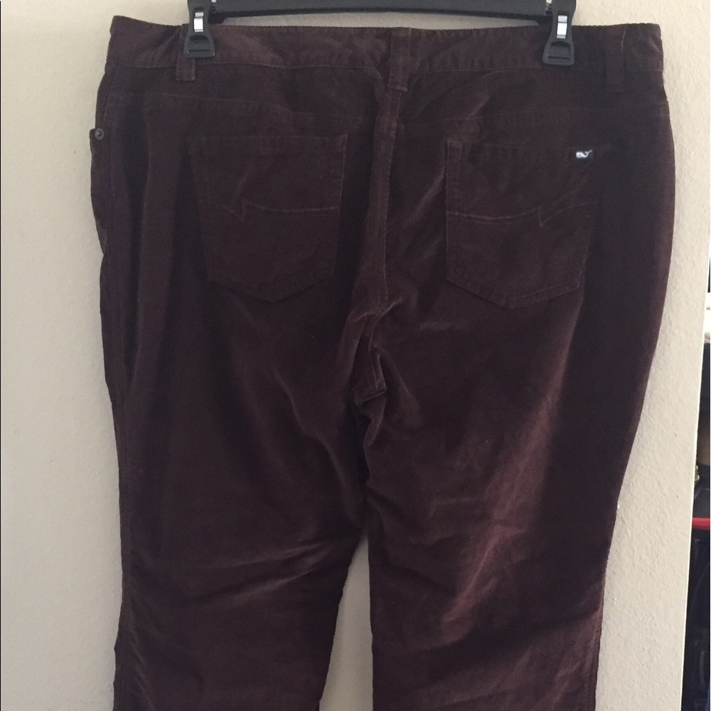 Vineyard Vines Size 16 corduroy Straight Leg Pants - Picture 3 of 4