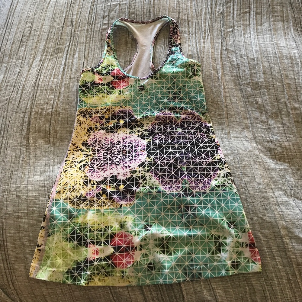 Lulu Lemon bright multicolored Tank Top