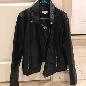 Leather jacket