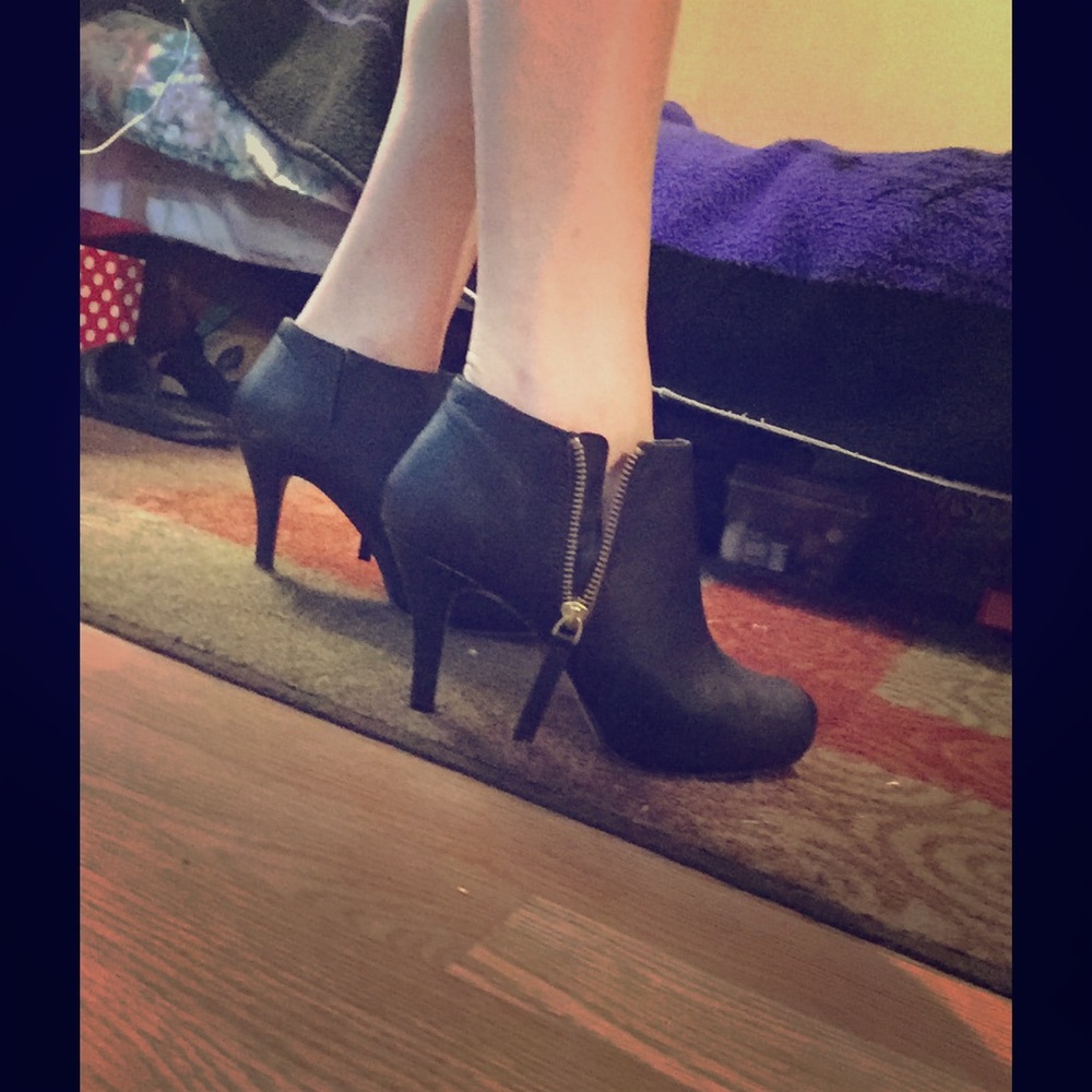Ankle Bootie Heels