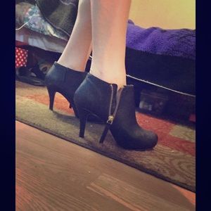 Ankle Bootie Heels
