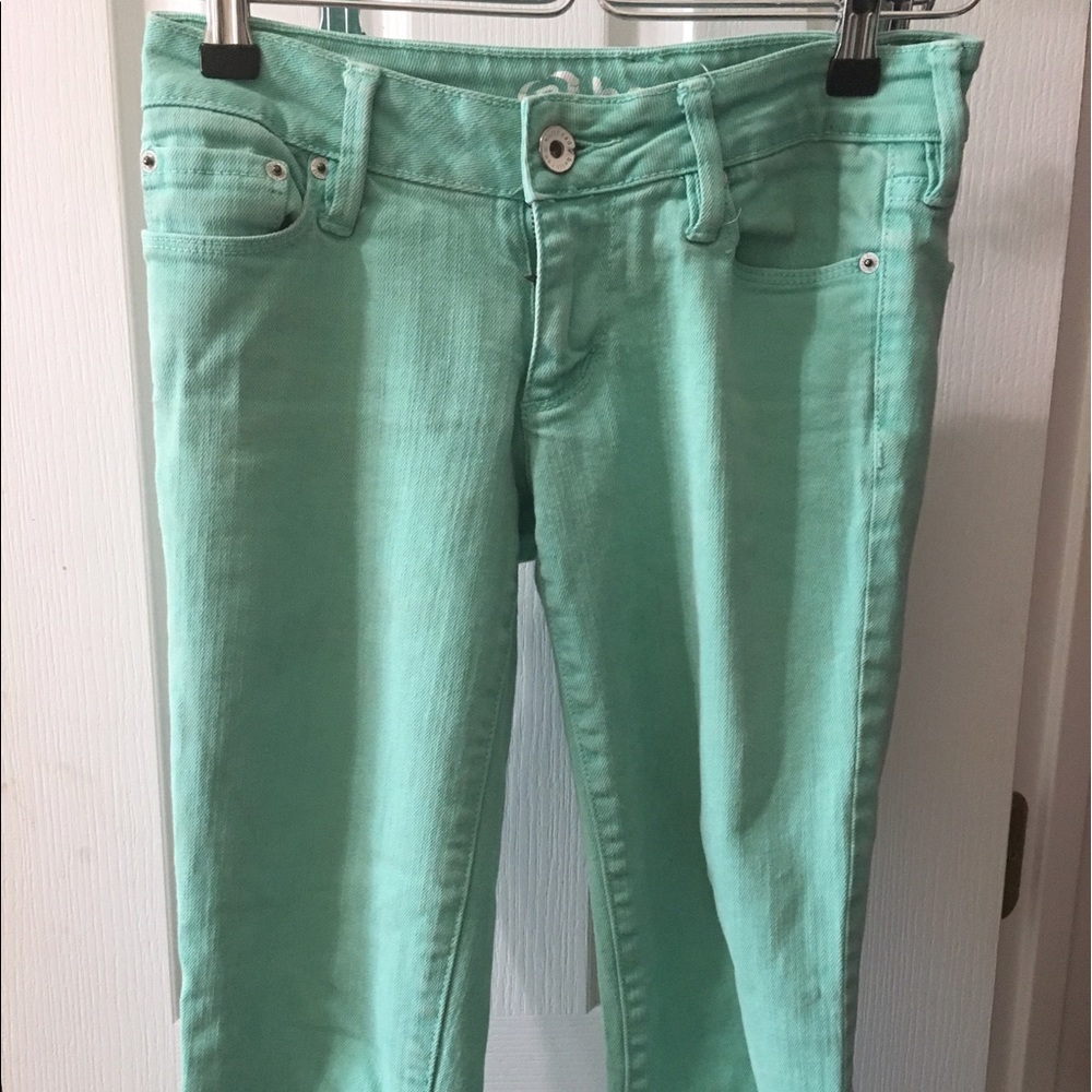 Turquoise Pants