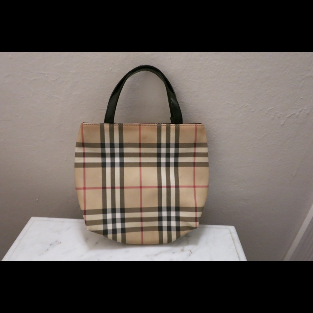 Burberry London Small Hobo Bag Purse