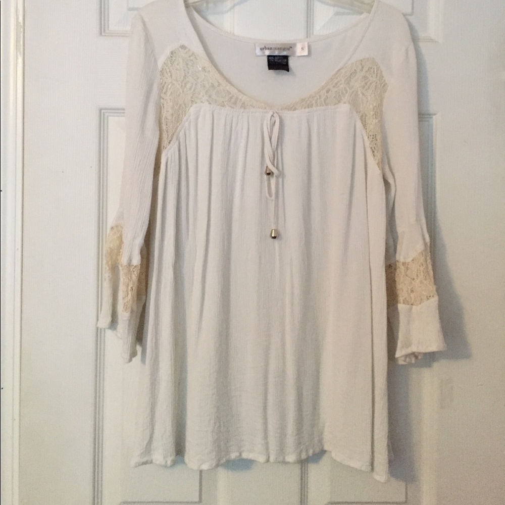 Boho lace shirt