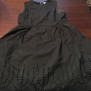 Women's 14 GAP sleeveless party dress black