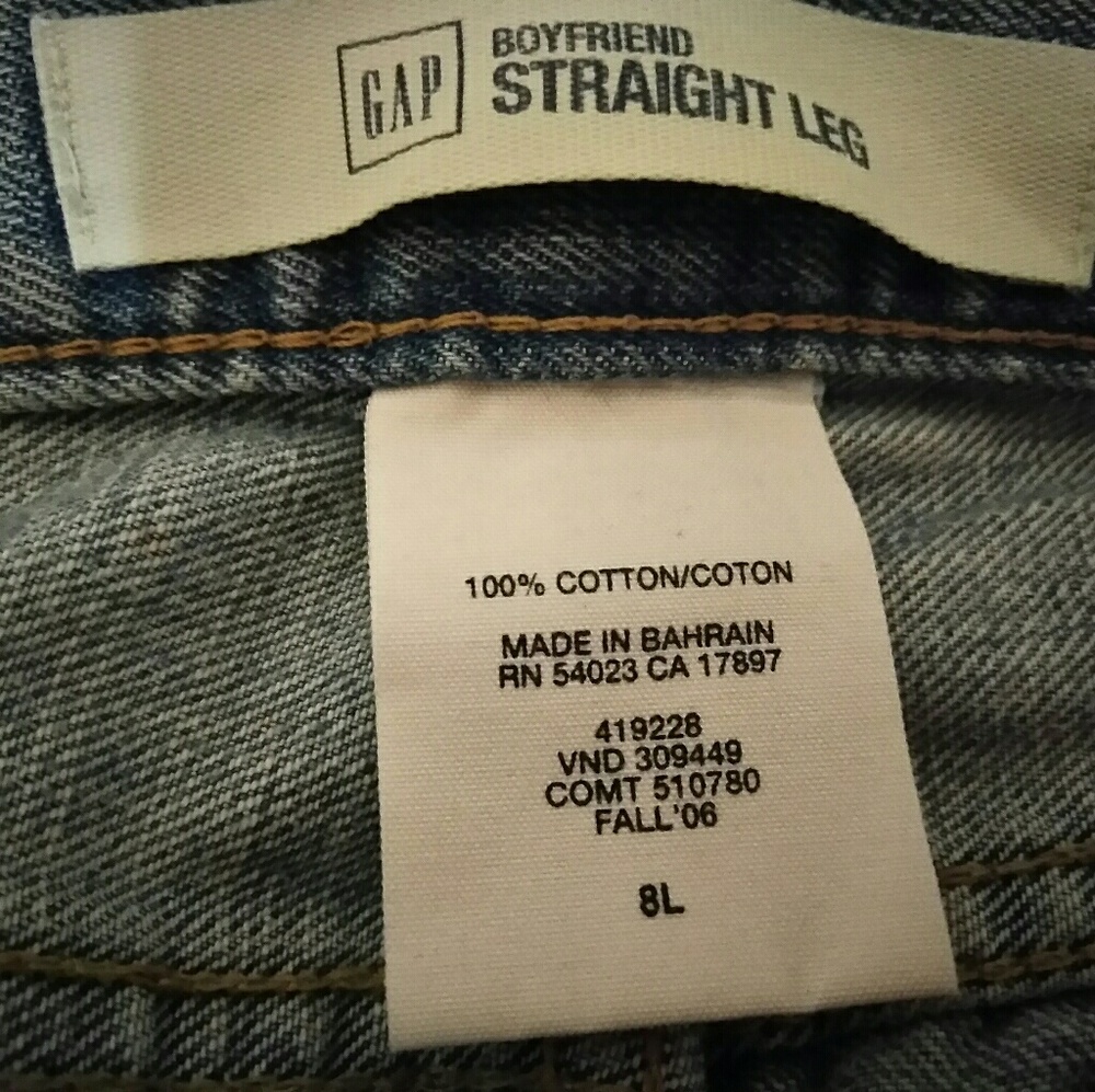 Gap jeans
