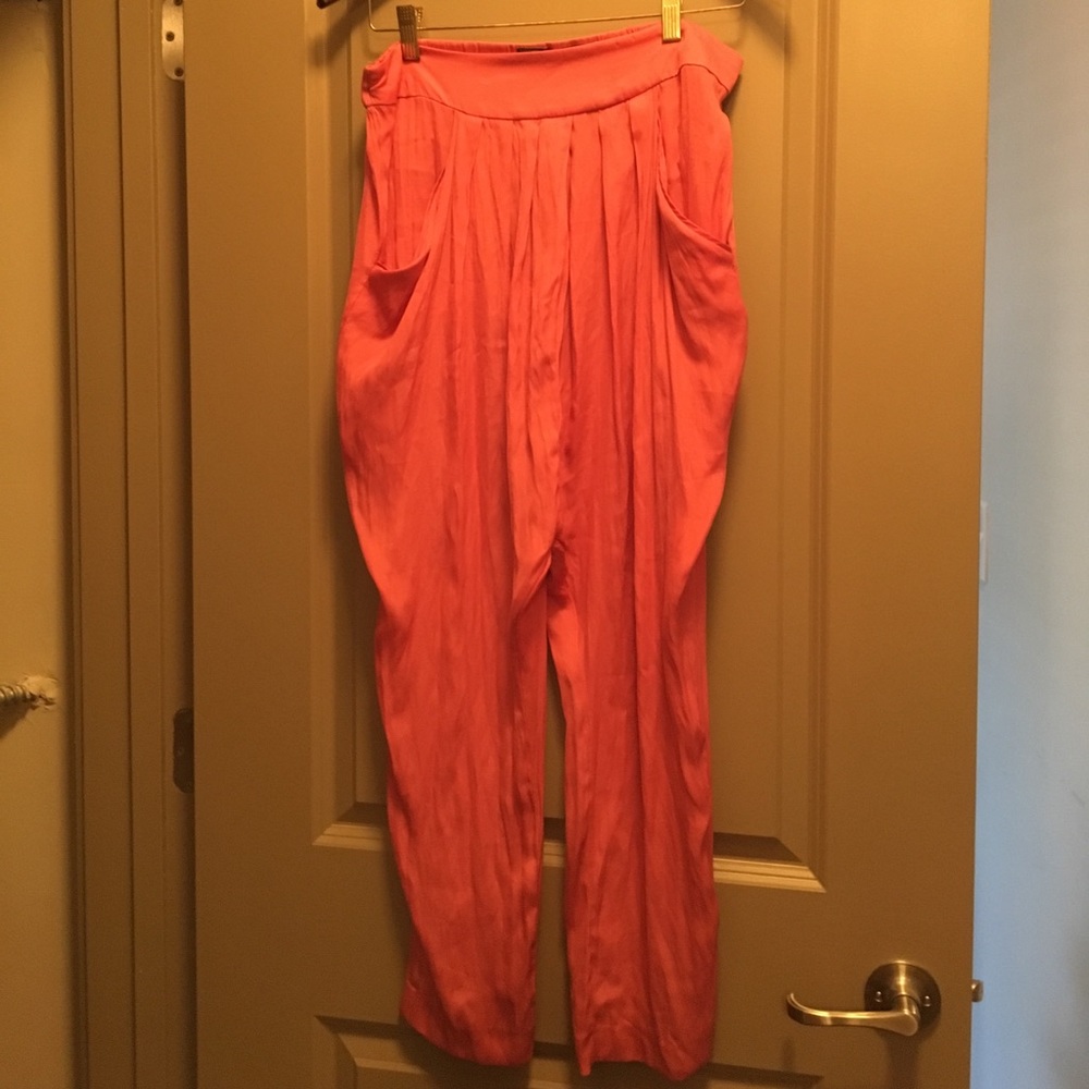 Drop Crotch Harem Pants