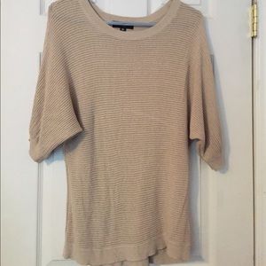 Taupe poncho