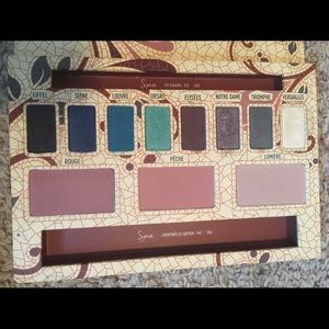 Sigma Paris eyeshadow and face palette