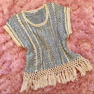 ☀️ Miss Me Fringe Top