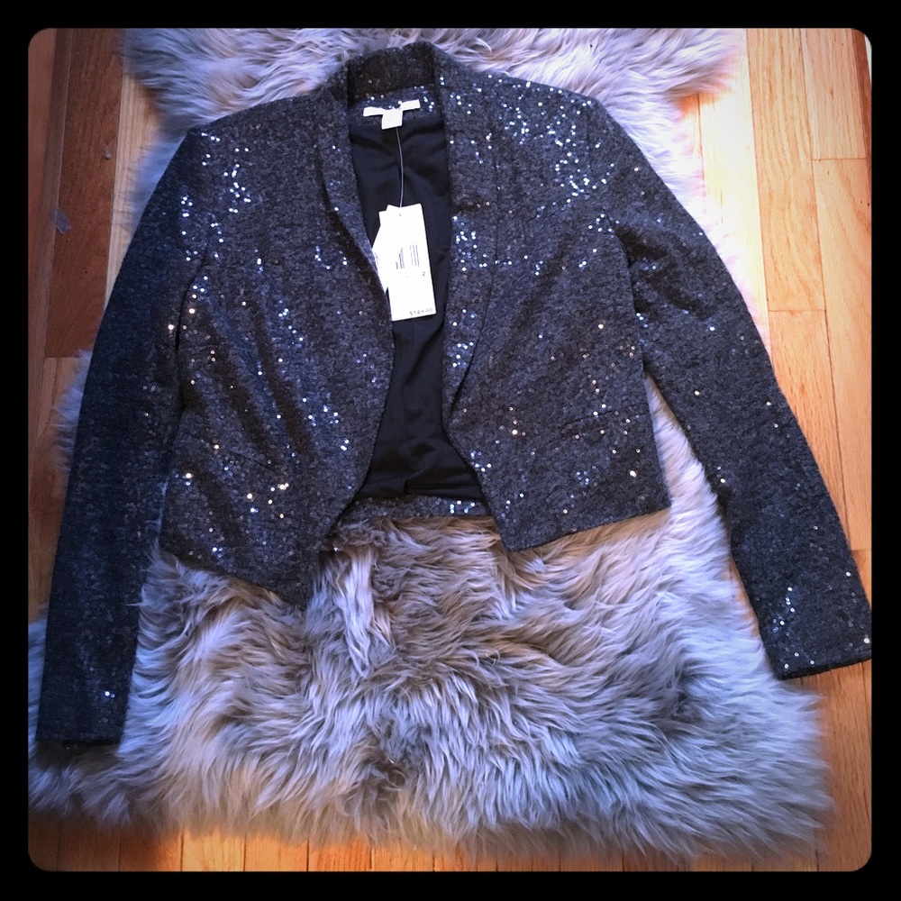 Kenneth Cole Sequins Blazer