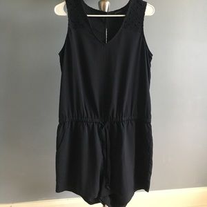 Banana Republic Navy Romper